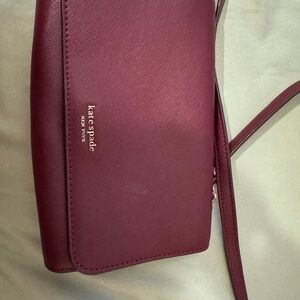 kate spade Burgundy/purple Crossbody Bag